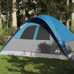 Sport si Outdoor - Camping - Corturi camping - Cort de familie cupola, 6 persoane, albastru, impermeabil - Infinity.ro
