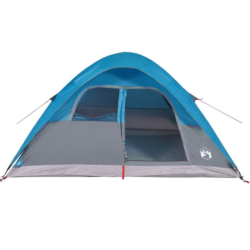 Sport si Outdoor - Camping - Corturi camping - Cort de familie cupola, 6 persoane, albastru, impermeabil - Infinity.ro