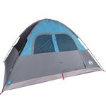 Sport si Outdoor - Camping - Corturi camping - Cort de familie cupola, 6 persoane, albastru, impermeabil - Infinity.ro