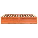 Casa si Gradina - Mobilier - Paturi si accesorii - Paturi - Cadru de pat, maro ceruit, 180x200 cm, lemn masiv de pin - Infinity.ro