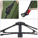 Sport si Outdoor - Camping - Corturi camping - Cort de camping cupola 4 persoane, setare rapida, verde - Infinity.ro