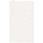 Casa si Gradina - Gradinarit si plante - Plante si ghivece - Ghivece si suporturi - Jardiniera de gradina, alb, 90x40x72,5 cm, lemn masiv de pin - Infinity.ro