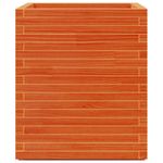 Casa si Gradina - Gradinarit si plante - Plante si ghivece - Ghivece si suporturi - Jardiniera de gradina, maro ceruit 60x60x72,5 cm lemn masiv pin - Infinity.ro