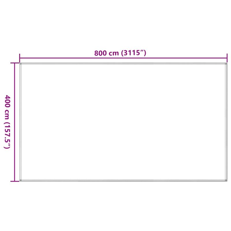 Sport si Outdoor - Camping - Accesorii corturi - Covor pentru cort, verde deschis, 400x800 cm, HDPE - Infinity.ro