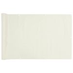 Casa si Gradina - Gradina si terasa - Garduri, panouri si accesorii - Paravan de gradina, alb, 600x75 cm, PVC - Infinity.ro