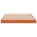 Casa si Gradina - Mobilier - Paturi si accesorii - Paturi - Cadru de pat, maro ceruit, 100x200 cm, lemn masiv de pin - Infinity.ro