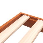 Casa si Gradina - Mobilier - Paturi si accesorii - Paturi - Cadru de pat, maro ceruit, 100x200 cm, lemn masiv de pin - Infinity.ro