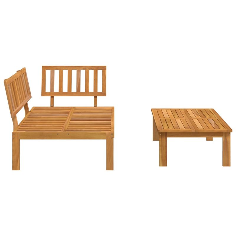 Casa si Gradina - Gradina si terasa - Mobilier exterior - Canapele si fotolii gradina - Set canapea din paleti de gradina, 2 piese, lemn masiv acacia - Infinity.ro