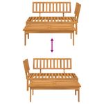 Casa si Gradina - Gradina si terasa - Mobilier exterior - Canapele si fotolii gradina - Set canapea din paleti de gradina, 2 piese, lemn masiv acacia - Infinity.ro