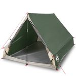 Sport si Outdoor - Camping - Corturi camping - Cort de camping cu cadru A, 2 persoane, verde, impermeabil - Infinity.ro