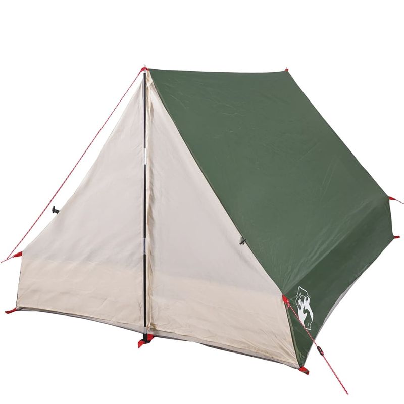 Sport si Outdoor - Camping - Corturi camping - Cort de camping cu cadru A, 2 persoane, verde, impermeabil - Infinity.ro