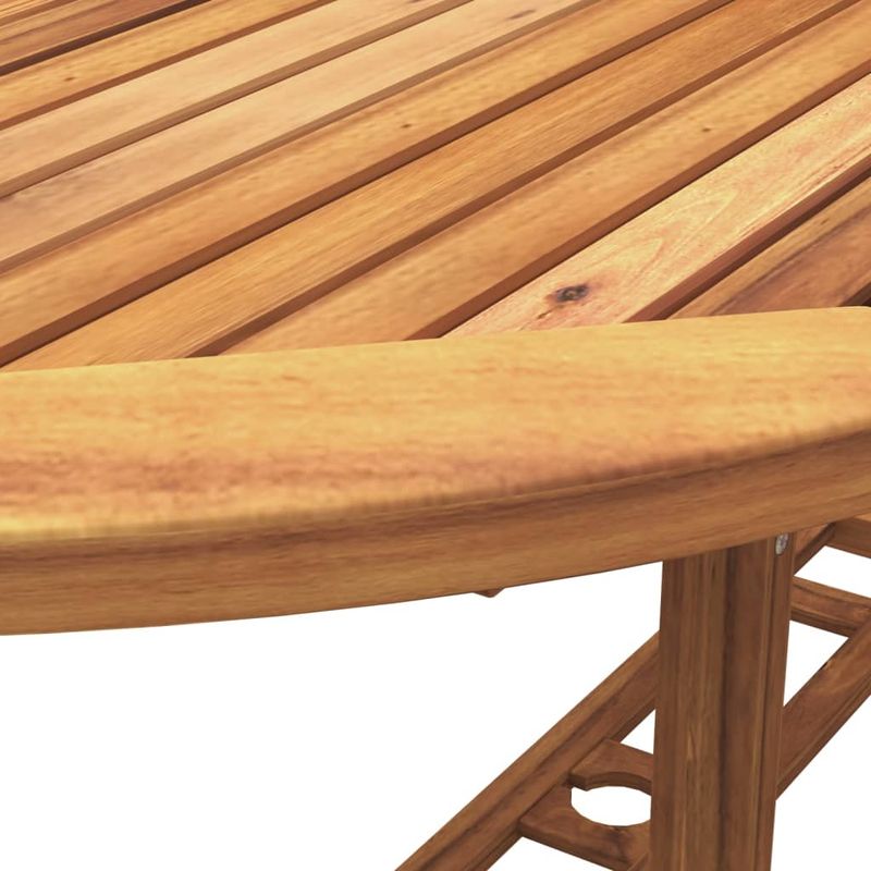 Casa si Gradina - Gradina si terasa - Mobilier exterior - Seturi mobila gradina - Set mobilier de gradina, 5 piese, lemn masiv acacia/textilena - Infinity.ro