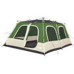 Sport si Outdoor - Camping - Corturi camping - Cort de familie cupola, 10 persoane, setare rapida, verde - Infinity.ro