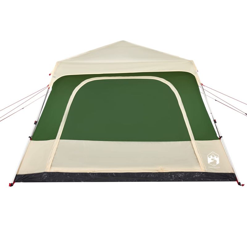 Sport si Outdoor - Camping - Corturi camping - Cort de familie cupola, 10 persoane, setare rapida, verde - Infinity.ro