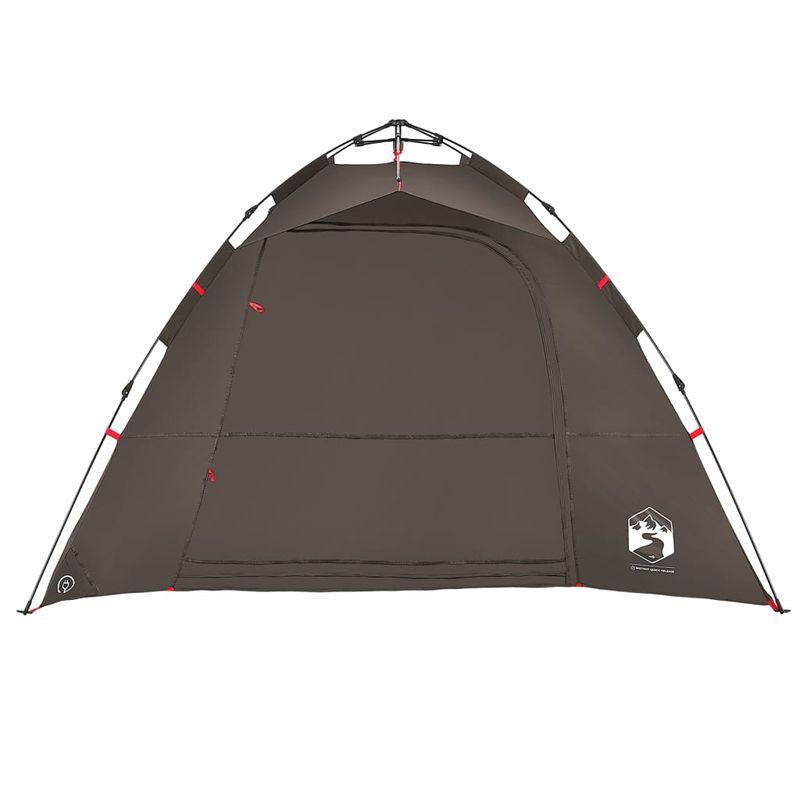 Sport si Outdoor - Camping - Corturi camping - Cort de pescuit pentru 4 persoane, maro, setare rapida - Infinity.ro