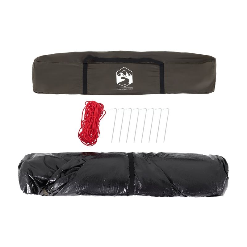 Sport si Outdoor - Camping - Corturi camping - Cort de pescuit pentru 4 persoane, maro, setare rapida - Infinity.ro