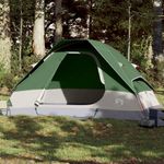 Sport si Outdoor - Camping - Corturi camping - Cort de camping cupola pentru 6 persoane, verde, impermeabil - Infinity.ro