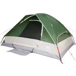 Sport si Outdoor - Camping - Corturi camping - Cort de camping cupola pentru 6 persoane, verde, impermeabil - Infinity.ro