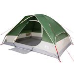 Sport si Outdoor - Camping - Corturi camping - Cort de camping cupola pentru 6 persoane, verde, impermeabil - Infinity.ro