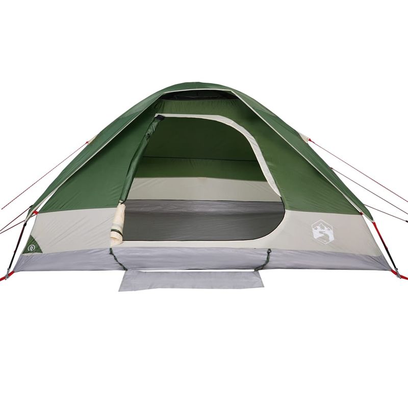 Sport si Outdoor - Camping - Corturi camping - Cort de camping cupola pentru 6 persoane, verde, impermeabil - Infinity.ro