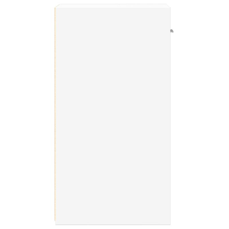 Casa si Gradina - Mobilier - Comode si corpuri - Noptiere - Noptiere, 2 buc., alb, 35x34x65 cm, lemn compozit - Infinity.ro