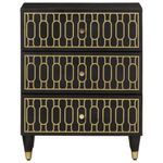 Casa si Gradina - Mobilier - Comode si corpuri - Noptiere - Noptiera, 50x33x60 cm, lemn masiv de mango - Infinity.ro