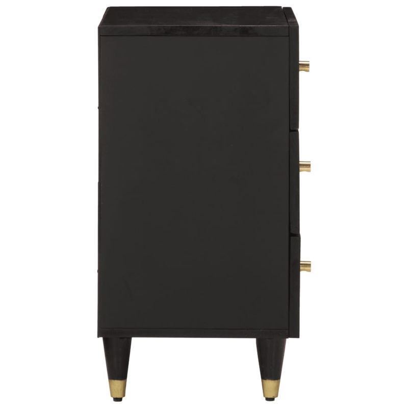 Casa si Gradina - Mobilier - Comode si corpuri - Noptiere - Noptiera, 50x33x60 cm, lemn masiv de mango - Infinity.ro