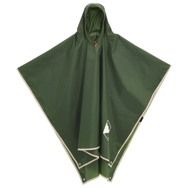 Sport si Outdoor - Camping - Accesorii camping si drumetii - Poncho de ploaie cu gluga, design 2 in 1, verde, 223x145 cm - Infinity.ro