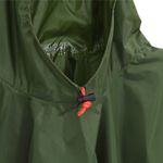 Sport si Outdoor - Camping - Accesorii camping si drumetii - Poncho de ploaie cu gluga, design 2 in 1, verde, 223x145 cm - Infinity.ro