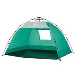 Sport si Outdoor - Camping - Corturi camping - Cort camping 2 persoane verde marin impermeabil setare rapida - Infinity.ro