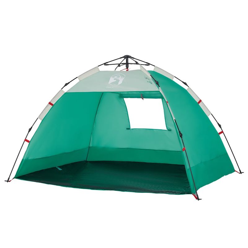 Sport si Outdoor - Camping - Corturi camping - Cort camping 2 persoane verde marin impermeabil setare rapida - Infinity.ro