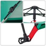 Sport si Outdoor - Camping - Corturi camping - Cort camping 2 persoane verde marin impermeabil setare rapida - Infinity.ro