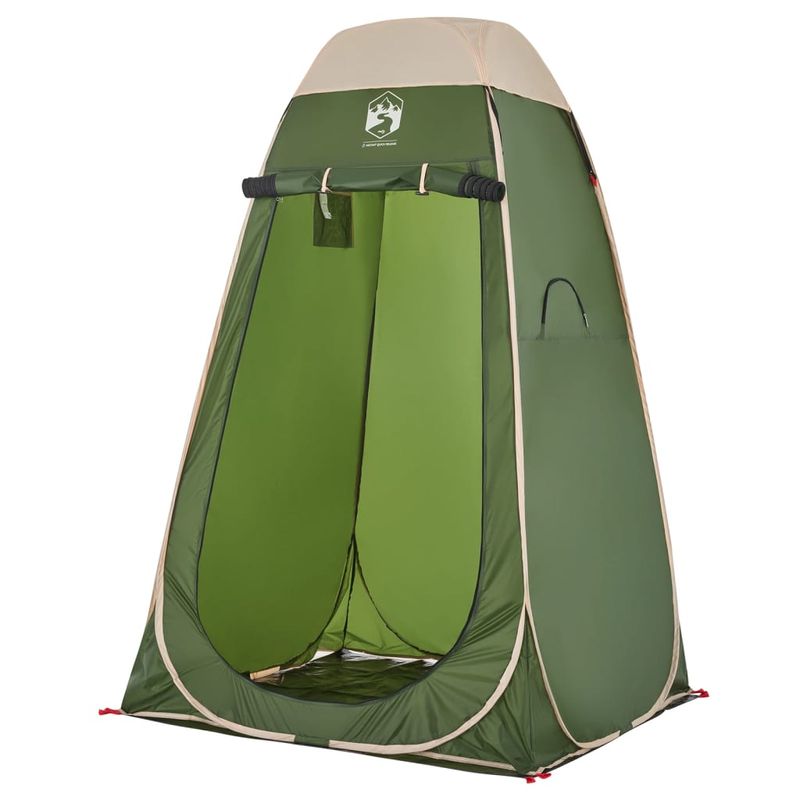 Sport si Outdoor - Camping - Corturi camping - Cort de intimitate pop-up, verde, impermeabil - Infinity.ro