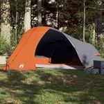 Sport si Outdoor - Camping - Corturi camping - Cort de camping pentru 4 persoane, gri/portocaliu, impermeabil - Infinity.ro