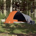 Sport si Outdoor - Camping - Corturi camping - Cort de camping pentru 4 persoane, gri/portocaliu, impermeabil - Infinity.ro