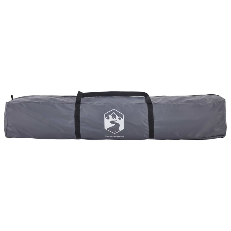 Sport si Outdoor - Camping - Corturi camping - Cort de familie pentru 7 persoane gri/ portocaliu setare rapida - Infinity.ro