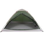 Sport si Outdoor - Camping - Corturi camping - Cort de camping cupola pentru 4 persoane, verde, impermeabil - Infinity.ro