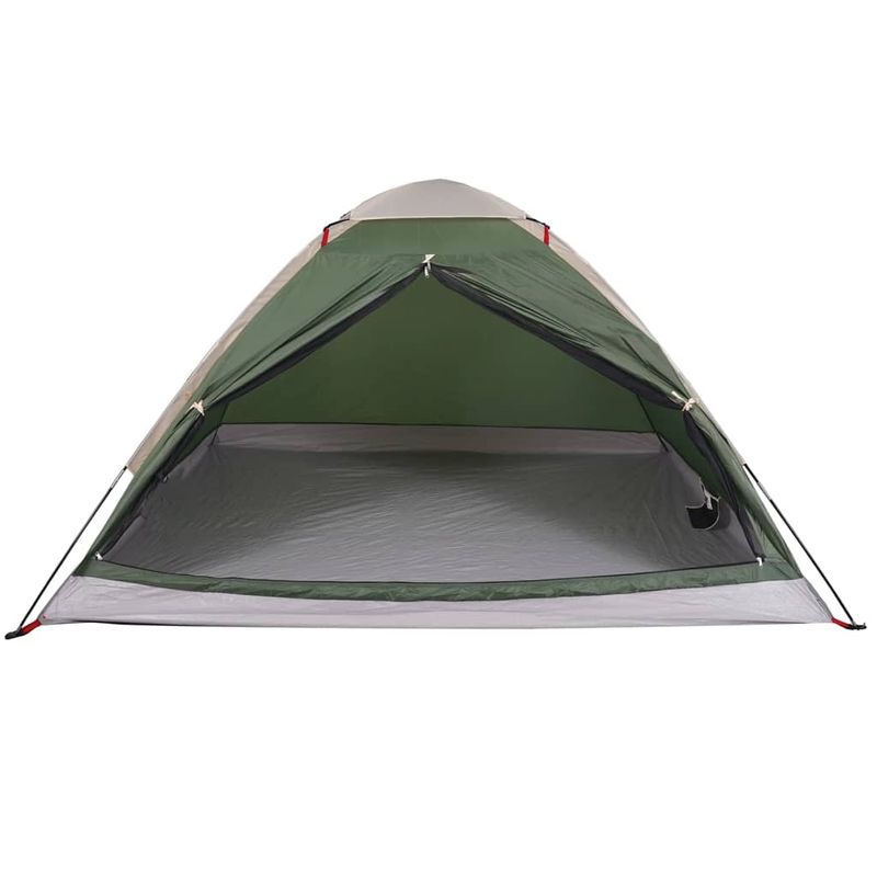 Sport si Outdoor - Camping - Corturi camping - Cort de camping cupola pentru 4 persoane, verde, impermeabil - Infinity.ro