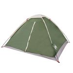 Sport si Outdoor - Camping - Corturi camping - Cort de camping cupola pentru 4 persoane, verde, impermeabil - Infinity.ro