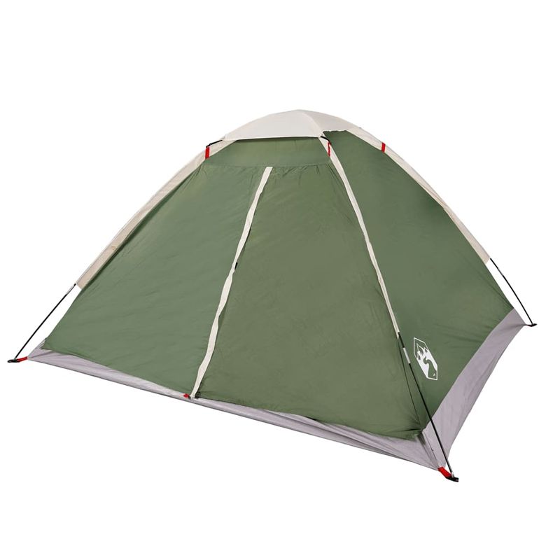 Sport si Outdoor - Camping - Corturi camping - Cort de camping cupola pentru 4 persoane, verde, impermeabil - Infinity.ro