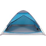 Sport si Outdoor - Camping - Corturi camping - Cort de camping cupola pentru 2 persoane, albastru, impermeabil - Infinity.ro