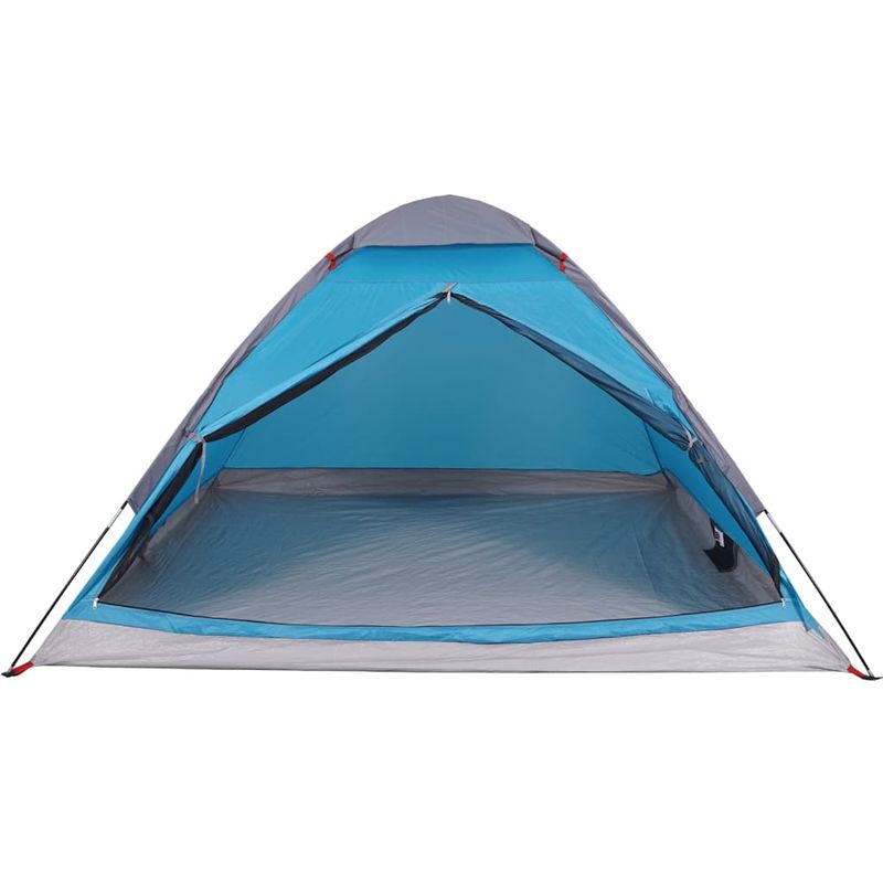 Sport si Outdoor - Camping - Corturi camping - Cort de camping cupola pentru 2 persoane, albastru, impermeabil - Infinity.ro