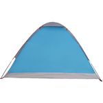 Sport si Outdoor - Camping - Corturi camping - Cort de camping cupola pentru 2 persoane, albastru, impermeabil - Infinity.ro