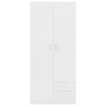 Casa si Gradina - Mobilier - Dulapuri si sifoniere - Sifoniere - Sifonier, alb, 80x52x180 cm, PAL - Infinity.ro