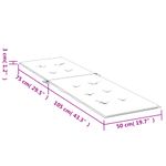 Casa si Gradina - Textile si covoare - Perne si pilote - Perne decorative - Perna pentru sezlonguri, bleumarin, tesatura oxford - Infinity.ro