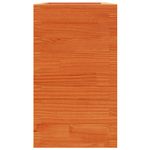 Casa si Gradina - Gradinarit si plante - Plante si ghivece - Ghivece si suporturi - Jardiniera gradina, maro ceruit, 90x40x72,5 cm, lemn masiv pin - Infinity.ro