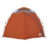 Sport si Outdoor - Camping - Corturi camping - Cort camping cupola 4 persoane, gri/portocaliu, setare rapida - Infinity.ro
