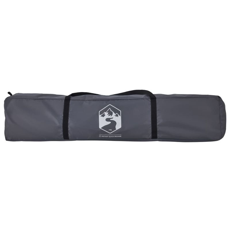 Sport si Outdoor - Camping - Corturi camping - Cort camping cupola 4 persoane, gri/portocaliu, setare rapida - Infinity.ro