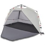 Sport si Outdoor - Camping - Corturi camping - Cort camping 3 persoane gri impermeabil setare rapida - Infinity.ro