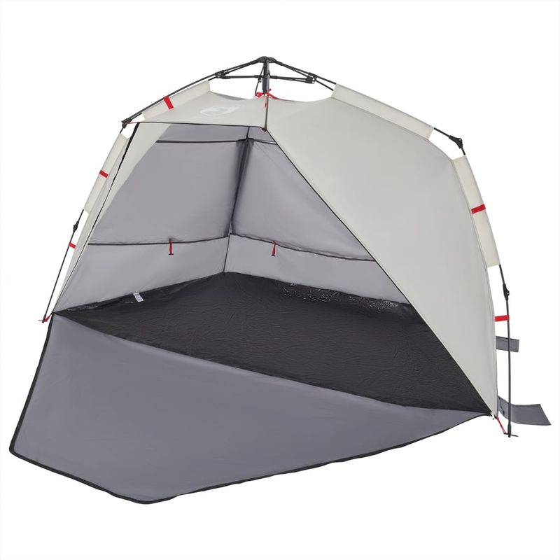 Sport si Outdoor - Camping - Corturi camping - Cort camping 3 persoane gri impermeabil setare rapida - Infinity.ro